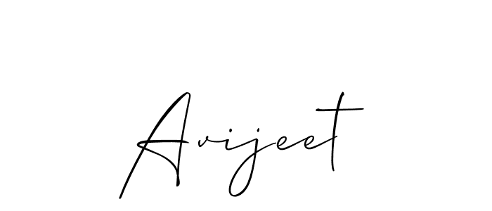 Create a beautiful signature design for name Avijeet. With this signature (Allison_Script) fonts, you can make a handwritten signature for free. Avijeet signature style 2 images and pictures png