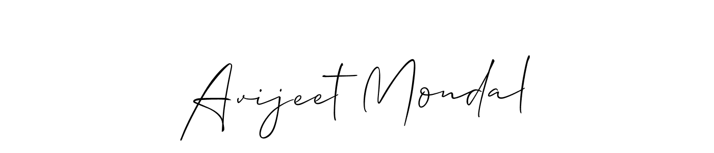 Make a beautiful signature design for name Avijeet Mondal. Use this online signature maker to create a handwritten signature for free. Avijeet Mondal signature style 2 images and pictures png