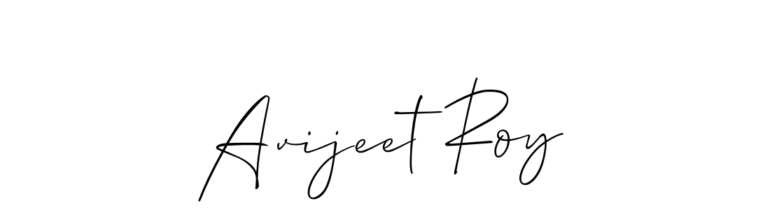 Use a signature maker to create a handwritten signature online. With this signature software, you can design (Allison_Script) your own signature for name Avijeet Roy. Avijeet Roy signature style 2 images and pictures png