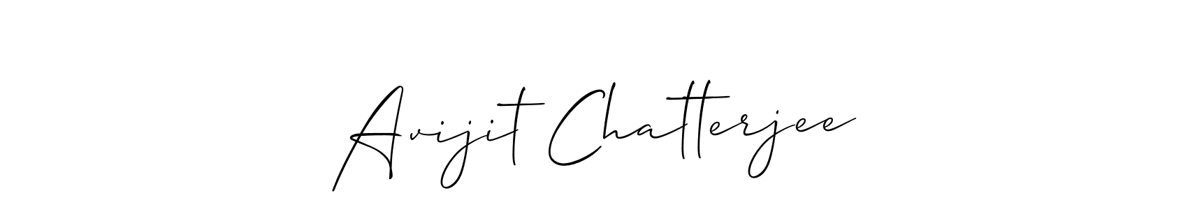 It looks lik you need a new signature style for name Avijit Chatterjee. Design unique handwritten (Allison_Script) signature with our free signature maker in just a few clicks. Avijit Chatterjee signature style 2 images and pictures png