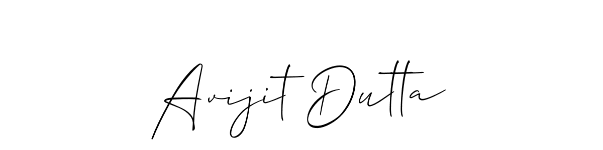 Make a beautiful signature design for name Avijit Dutta. Use this online signature maker to create a handwritten signature for free. Avijit Dutta signature style 2 images and pictures png
