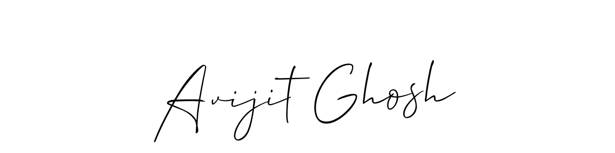 if you are searching for the best signature style for your name Avijit Ghosh. so please give up your signature search. here we have designed multiple signature styles  using Allison_Script. Avijit Ghosh signature style 2 images and pictures png