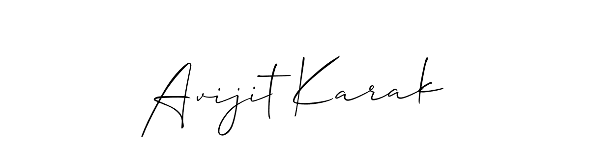 See photos of Avijit Karak official signature by Spectra . Check more albums & portfolios. Read reviews & check more about Allison_Script font. Avijit Karak signature style 2 images and pictures png