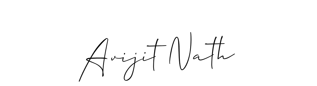 Best and Professional Signature Style for Avijit Nath. Allison_Script Best Signature Style Collection. Avijit Nath signature style 2 images and pictures png