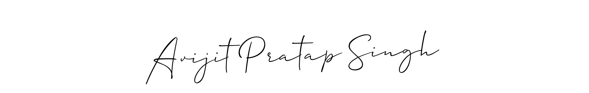 How to make Avijit Pratap Singh signature? Allison_Script is a professional autograph style. Create handwritten signature for Avijit Pratap Singh name. Avijit Pratap Singh signature style 2 images and pictures png