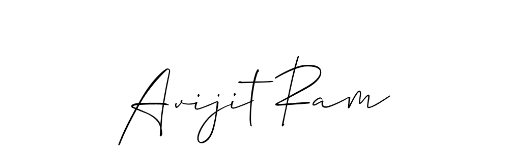 This is the best signature style for the Avijit Ram name. Also you like these signature font (Allison_Script). Mix name signature. Avijit Ram signature style 2 images and pictures png