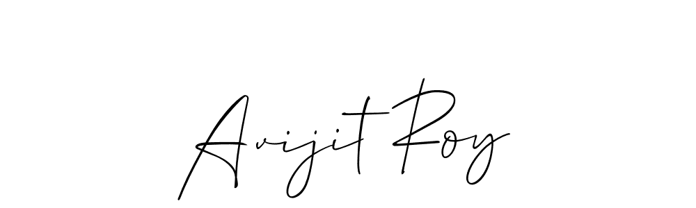 It looks lik you need a new signature style for name Avijit Roy. Design unique handwritten (Allison_Script) signature with our free signature maker in just a few clicks. Avijit Roy signature style 2 images and pictures png