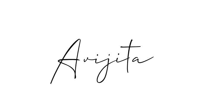 Avijita stylish signature style. Best Handwritten Sign (Allison_Script) for my name. Handwritten Signature Collection Ideas for my name Avijita. Avijita signature style 2 images and pictures png