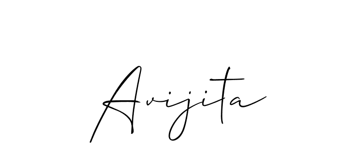 It looks lik you need a new signature style for name Avijita. Design unique handwritten (Allison_Script) signature with our free signature maker in just a few clicks. Avijita signature style 2 images and pictures png