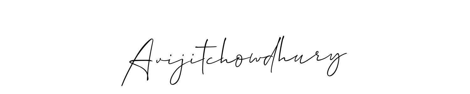 Make a beautiful signature design for name Avijitchowdhury. Use this online signature maker to create a handwritten signature for free. Avijitchowdhury signature style 2 images and pictures png