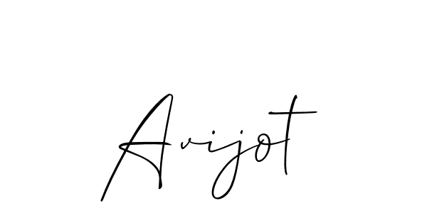 Allison_Script is a professional signature style that is perfect for those who want to add a touch of class to their signature. It is also a great choice for those who want to make their signature more unique. Get Avijot name to fancy signature for free. Avijot signature style 2 images and pictures png