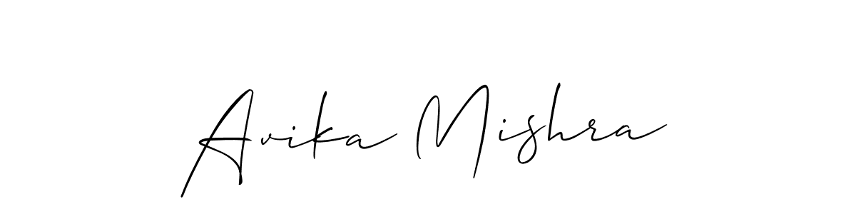 How to Draw Avika Mishra signature style? Allison_Script is a latest design signature styles for name Avika Mishra. Avika Mishra signature style 2 images and pictures png