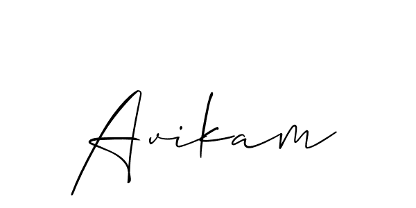 Once you've used our free online signature maker to create your best signature Allison_Script style, it's time to enjoy all of the benefits that Avikam name signing documents. Avikam signature style 2 images and pictures png