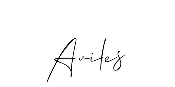 You can use this online signature creator to create a handwritten signature for the name Aviles. This is the best online autograph maker. Aviles signature style 2 images and pictures png