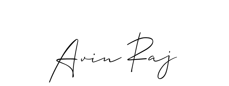 You should practise on your own different ways (Allison_Script) to write your name (Avin Raj) in signature. don't let someone else do it for you. Avin Raj signature style 2 images and pictures png