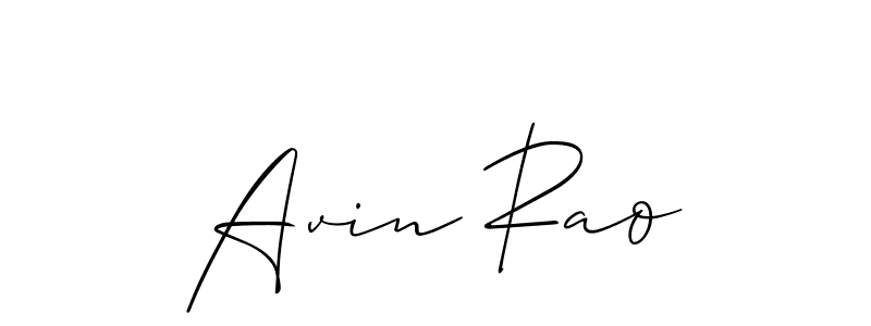 Here are the top 10 professional signature styles for the name Avin Rao. These are the best autograph styles you can use for your name. Avin Rao signature style 2 images and pictures png