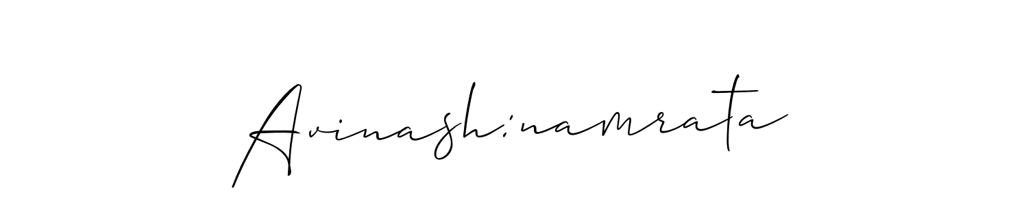Once you've used our free online signature maker to create your best signature Allison_Script style, it's time to enjoy all of the benefits that Avinash:namrata name signing documents. Avinash:namrata signature style 2 images and pictures png