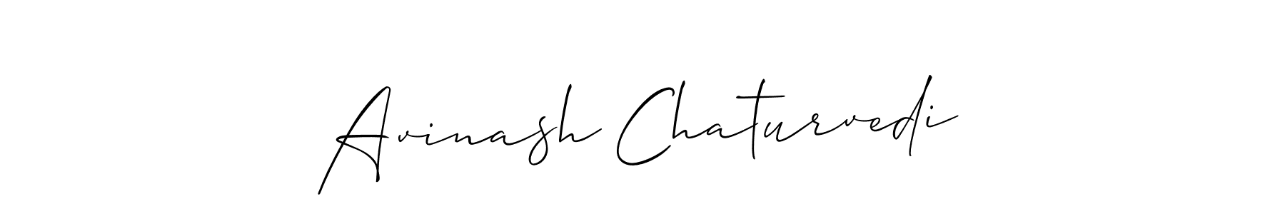 You should practise on your own different ways (Allison_Script) to write your name (Avinash Chaturvedi) in signature. don't let someone else do it for you. Avinash Chaturvedi signature style 2 images and pictures png