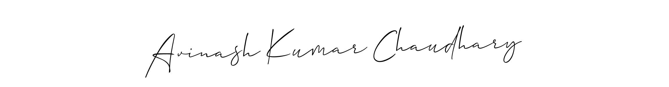 Allison_Script is a professional signature style that is perfect for those who want to add a touch of class to their signature. It is also a great choice for those who want to make their signature more unique. Get Avinash Kumar Chaudhary name to fancy signature for free. Avinash Kumar Chaudhary signature style 2 images and pictures png