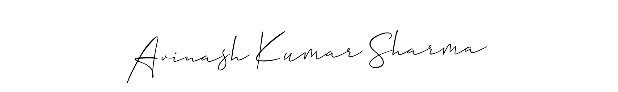 Make a short Avinash Kumar Sharma signature style. Manage your documents anywhere anytime using Allison_Script. Create and add eSignatures, submit forms, share and send files easily. Avinash Kumar Sharma signature style 2 images and pictures png