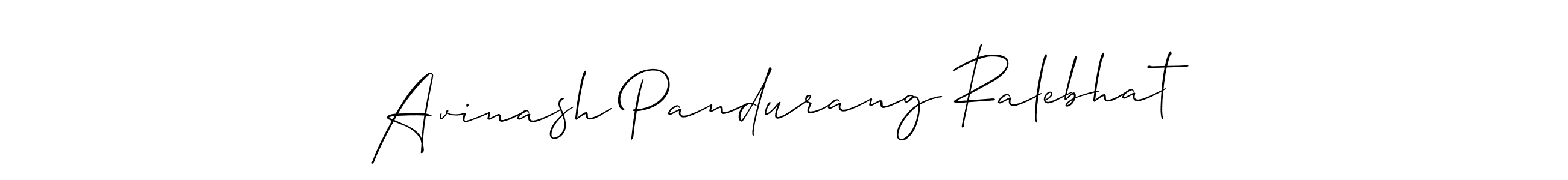 You can use this online signature creator to create a handwritten signature for the name Avinash Pandurang Ralebhat. This is the best online autograph maker. Avinash Pandurang Ralebhat signature style 2 images and pictures png