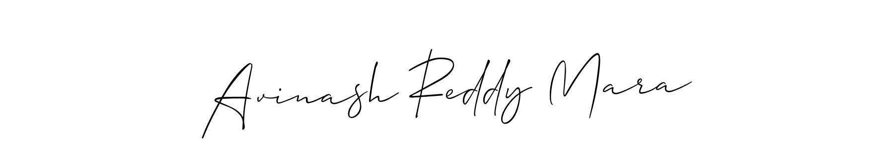 How to make Avinash Reddy Mara signature? Allison_Script is a professional autograph style. Create handwritten signature for Avinash Reddy Mara name. Avinash Reddy Mara signature style 2 images and pictures png