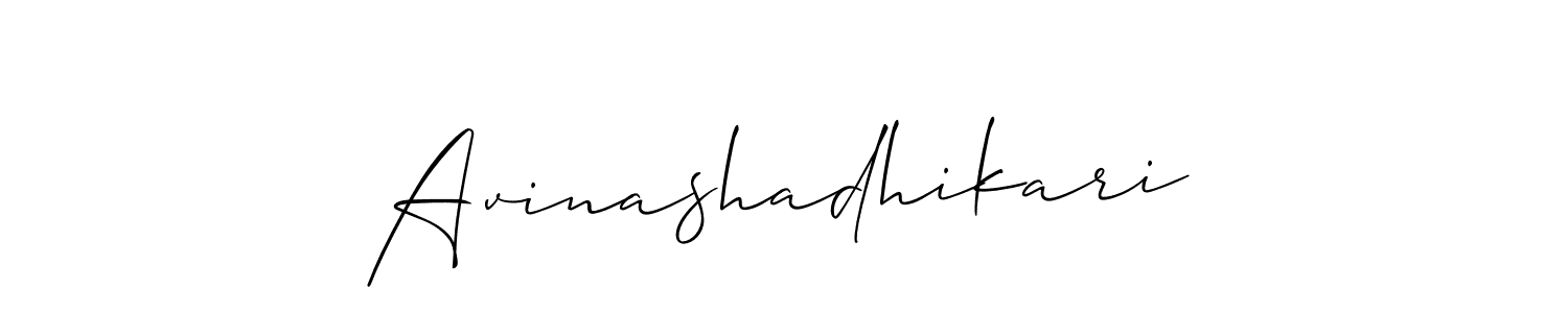 Once you've used our free online signature maker to create your best signature Allison_Script style, it's time to enjoy all of the benefits that Avinashadhikari name signing documents. Avinashadhikari signature style 2 images and pictures png