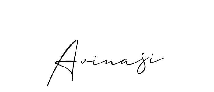 if you are searching for the best signature style for your name Avinasi. so please give up your signature search. here we have designed multiple signature styles  using Allison_Script. Avinasi signature style 2 images and pictures png