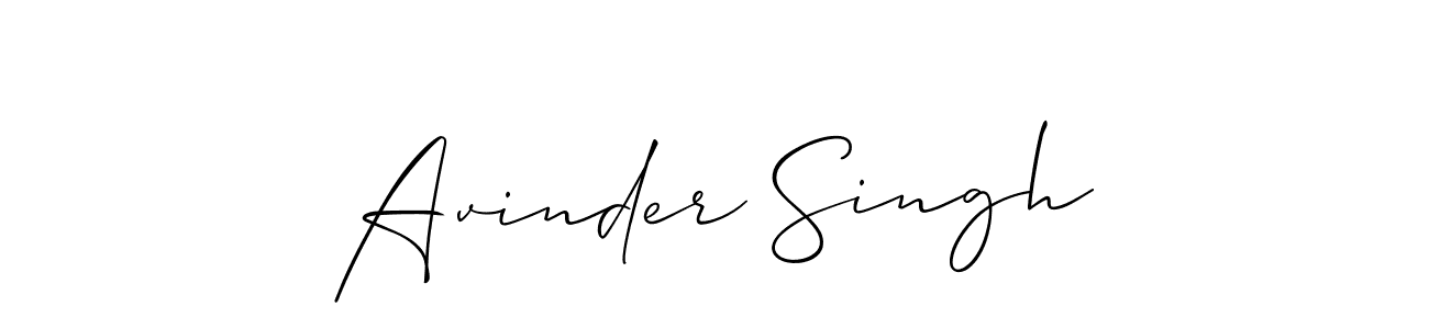 Once you've used our free online signature maker to create your best signature Allison_Script style, it's time to enjoy all of the benefits that Avinder Singh name signing documents. Avinder Singh signature style 2 images and pictures png