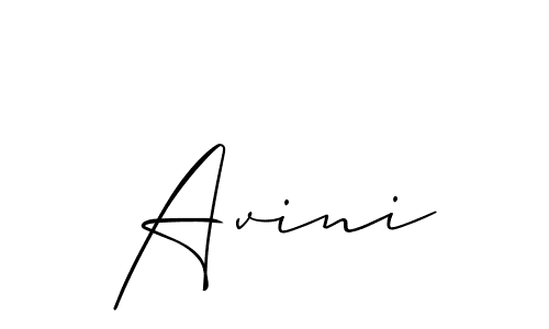Make a beautiful signature design for name Avini. Use this online signature maker to create a handwritten signature for free. Avini signature style 2 images and pictures png