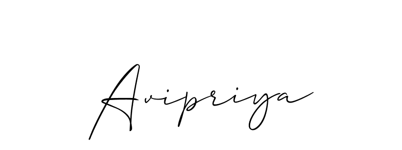 Make a beautiful signature design for name Avipriya. Use this online signature maker to create a handwritten signature for free. Avipriya signature style 2 images and pictures png