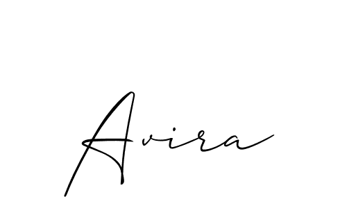 Allison_Script is a professional signature style that is perfect for those who want to add a touch of class to their signature. It is also a great choice for those who want to make their signature more unique. Get Avira name to fancy signature for free. Avira signature style 2 images and pictures png