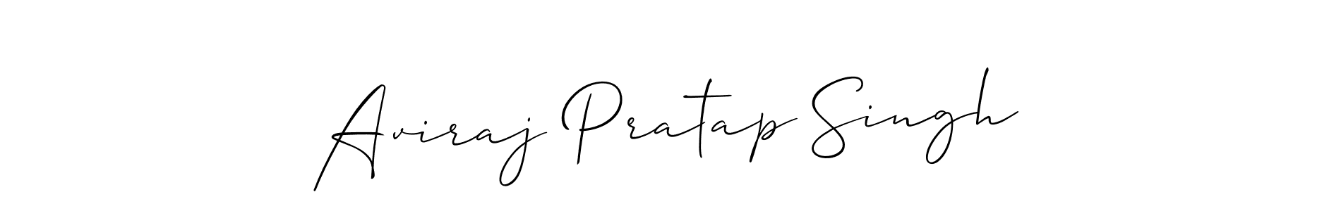 You should practise on your own different ways (Allison_Script) to write your name (Aviraj Pratap Singh) in signature. don't let someone else do it for you. Aviraj Pratap Singh signature style 2 images and pictures png