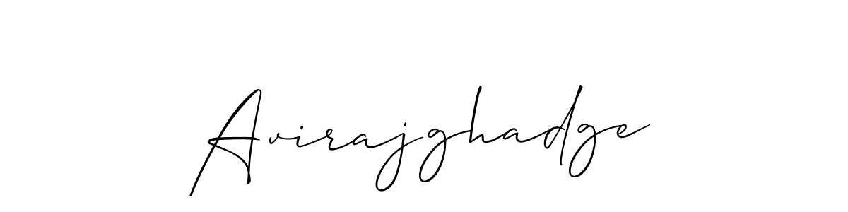 Make a beautiful signature design for name Avirajghadge. Use this online signature maker to create a handwritten signature for free. Avirajghadge signature style 2 images and pictures png