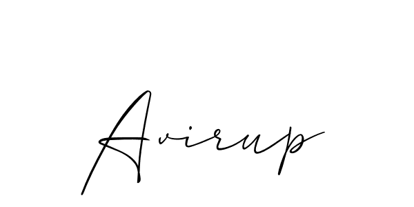 Best and Professional Signature Style for Avirup. Allison_Script Best Signature Style Collection. Avirup signature style 2 images and pictures png