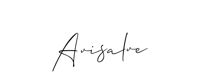 Allison_Script is a professional signature style that is perfect for those who want to add a touch of class to their signature. It is also a great choice for those who want to make their signature more unique. Get Avisalve name to fancy signature for free. Avisalve signature style 2 images and pictures png