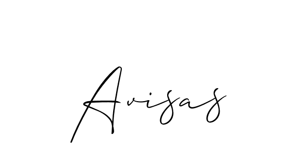 Make a short Avisas signature style. Manage your documents anywhere anytime using Allison_Script. Create and add eSignatures, submit forms, share and send files easily. Avisas signature style 2 images and pictures png