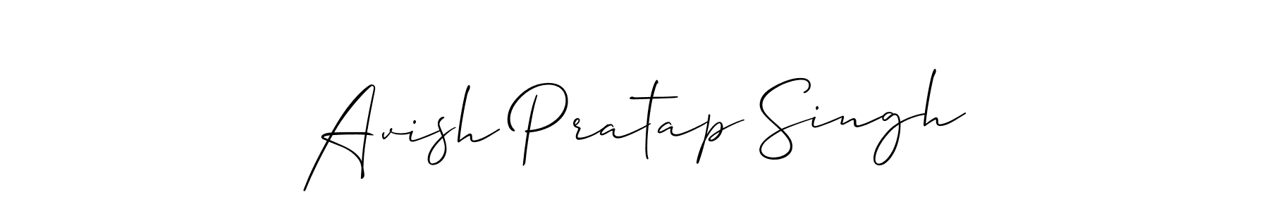 Make a beautiful signature design for name Avish Pratap Singh. Use this online signature maker to create a handwritten signature for free. Avish Pratap Singh signature style 2 images and pictures png