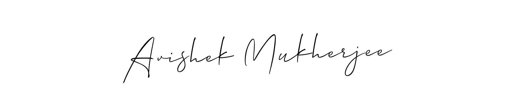 How to Draw Avishek Mukherjee signature style? Allison_Script is a latest design signature styles for name Avishek Mukherjee. Avishek Mukherjee signature style 2 images and pictures png