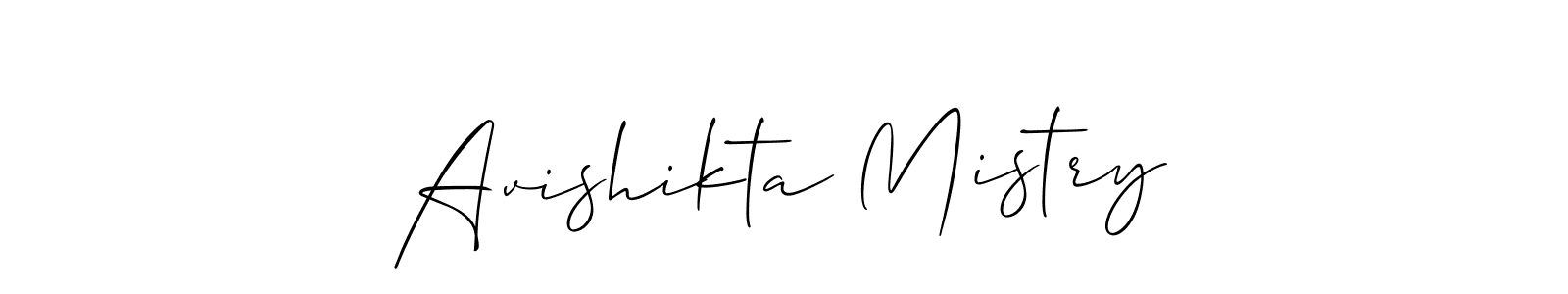 You can use this online signature creator to create a handwritten signature for the name Avishikta Mistry. This is the best online autograph maker. Avishikta Mistry signature style 2 images and pictures png