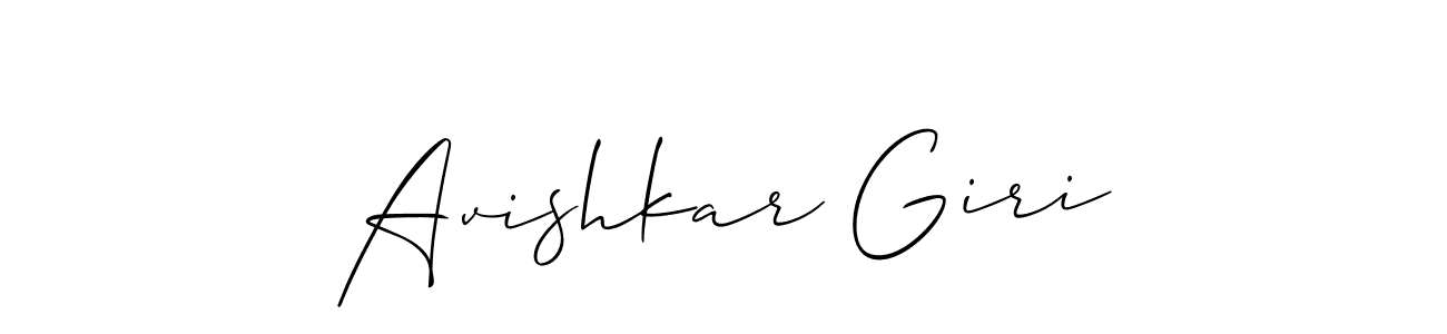 Similarly Allison_Script is the best handwritten signature design. Signature creator online .You can use it as an online autograph creator for name Avishkar Giri. Avishkar Giri signature style 2 images and pictures png