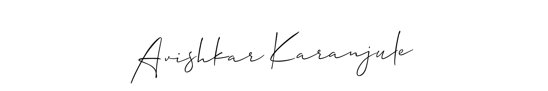 See photos of Avishkar Karanjule official signature by Spectra . Check more albums & portfolios. Read reviews & check more about Allison_Script font. Avishkar Karanjule signature style 2 images and pictures png