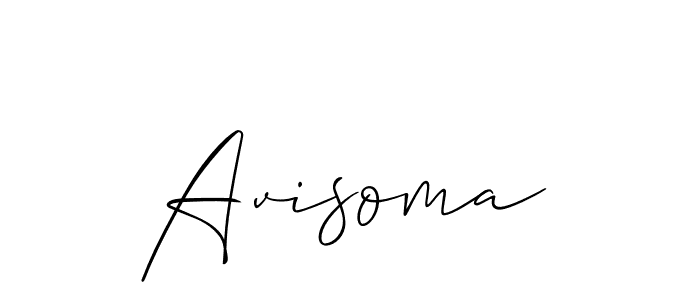 Also You can easily find your signature by using the search form. We will create Avisoma name handwritten signature images for you free of cost using Allison_Script sign style. Avisoma signature style 2 images and pictures png