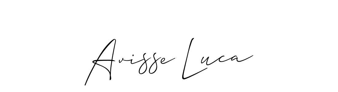Similarly Allison_Script is the best handwritten signature design. Signature creator online .You can use it as an online autograph creator for name Avisse Luca. Avisse Luca signature style 2 images and pictures png