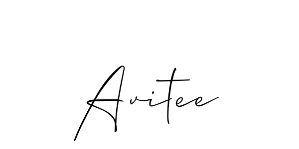 Make a short Avitee signature style. Manage your documents anywhere anytime using Allison_Script. Create and add eSignatures, submit forms, share and send files easily. Avitee signature style 2 images and pictures png