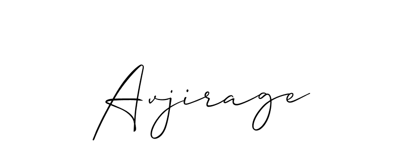 Once you've used our free online signature maker to create your best signature Allison_Script style, it's time to enjoy all of the benefits that Avjirage name signing documents. Avjirage signature style 2 images and pictures png