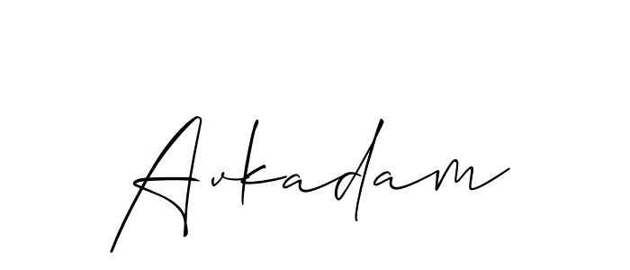 Here are the top 10 professional signature styles for the name Avkadam. These are the best autograph styles you can use for your name. Avkadam signature style 2 images and pictures png