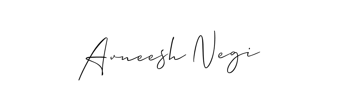 if you are searching for the best signature style for your name Avneesh Negi. so please give up your signature search. here we have designed multiple signature styles  using Allison_Script. Avneesh Negi signature style 2 images and pictures png