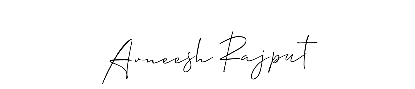 You should practise on your own different ways (Allison_Script) to write your name (Avneesh Rajput) in signature. don't let someone else do it for you. Avneesh Rajput signature style 2 images and pictures png