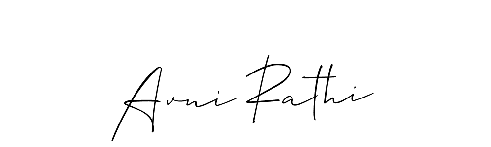 Once you've used our free online signature maker to create your best signature Allison_Script style, it's time to enjoy all of the benefits that Avni Rathi name signing documents. Avni Rathi signature style 2 images and pictures png